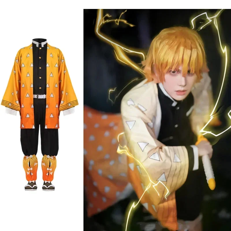Cosplay Anime Zenitsu - زي تنكري أنمي 2026 لشخصية أغاتسوما
