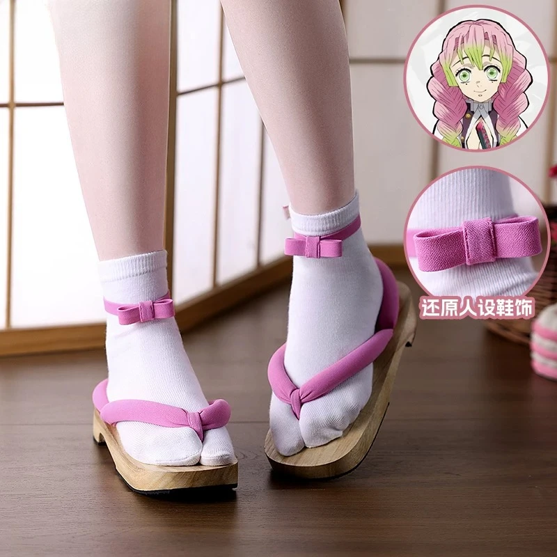 Cosplay Anime Zenitsu - أحذية تنسيرو، جييو، زينيتسو، نيزوكو، موتشيرو،