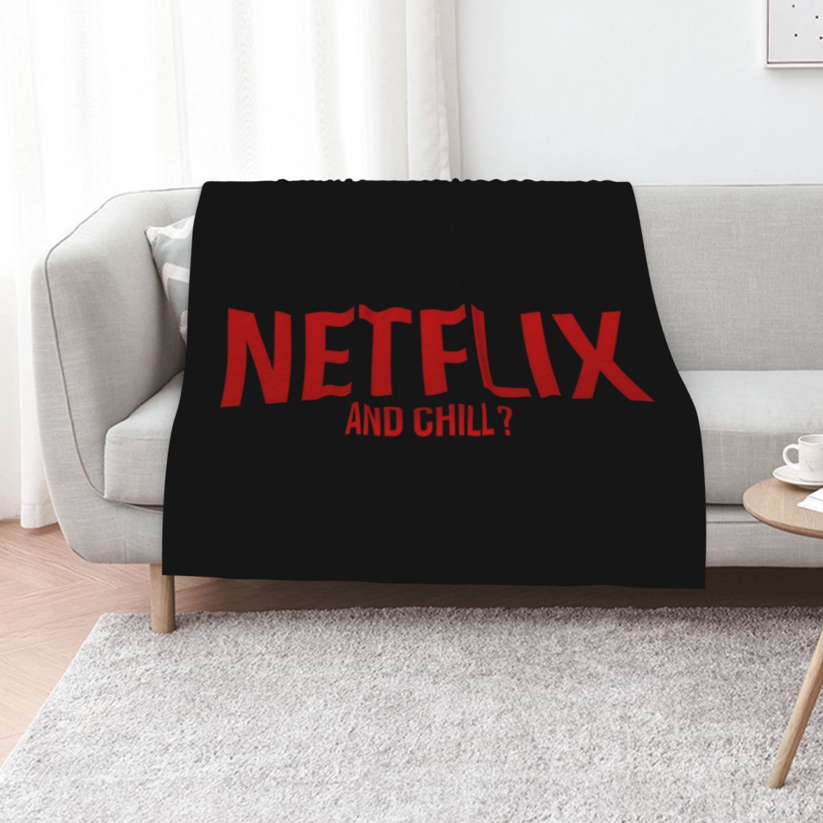 Anime Cosplay Netflix - بطانية نتفليكس وتشيل، هدية مضحكة، أغطية