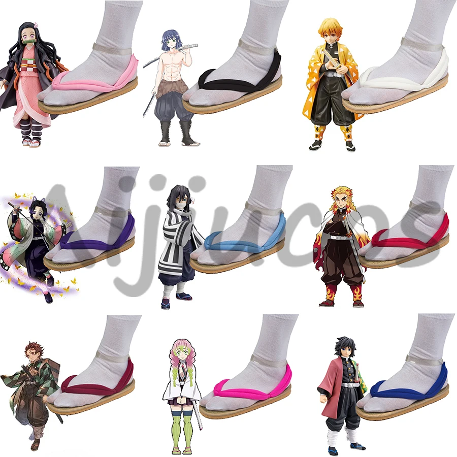 Cosplay Anime Zenitsu - أحذية تنكرية لشخصيات أنمي قاتل الشياطين: