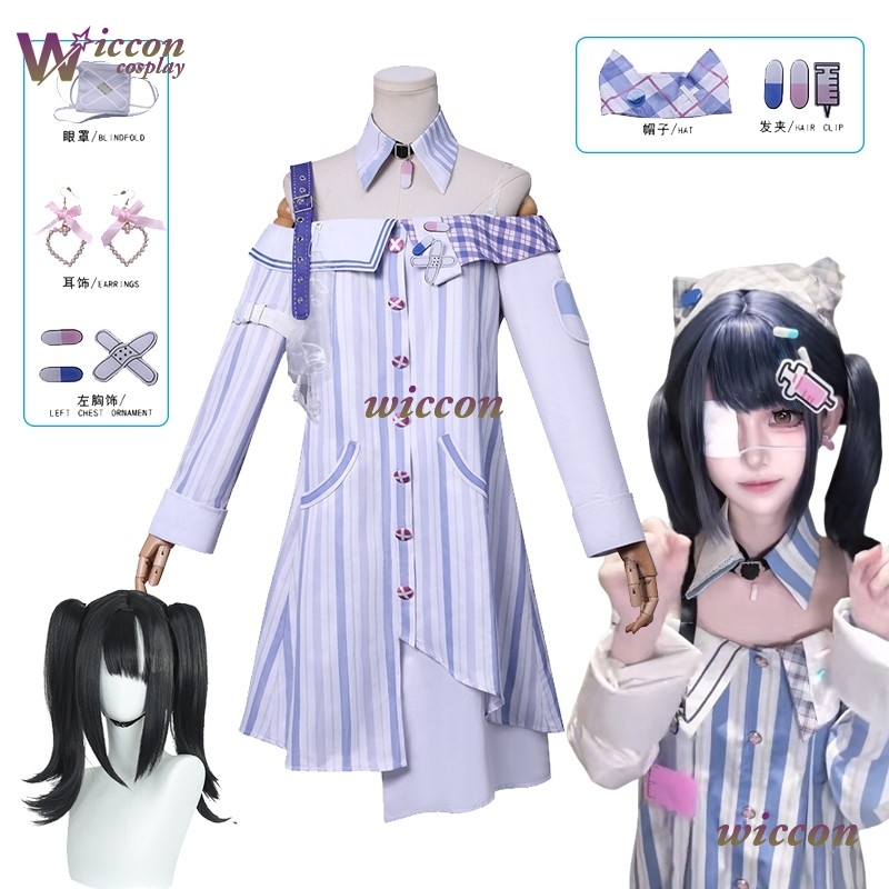 Anime Cosplay Ideas Girl - Eyepatch Jirai Kei إنفينيتي نيكي تأثيري