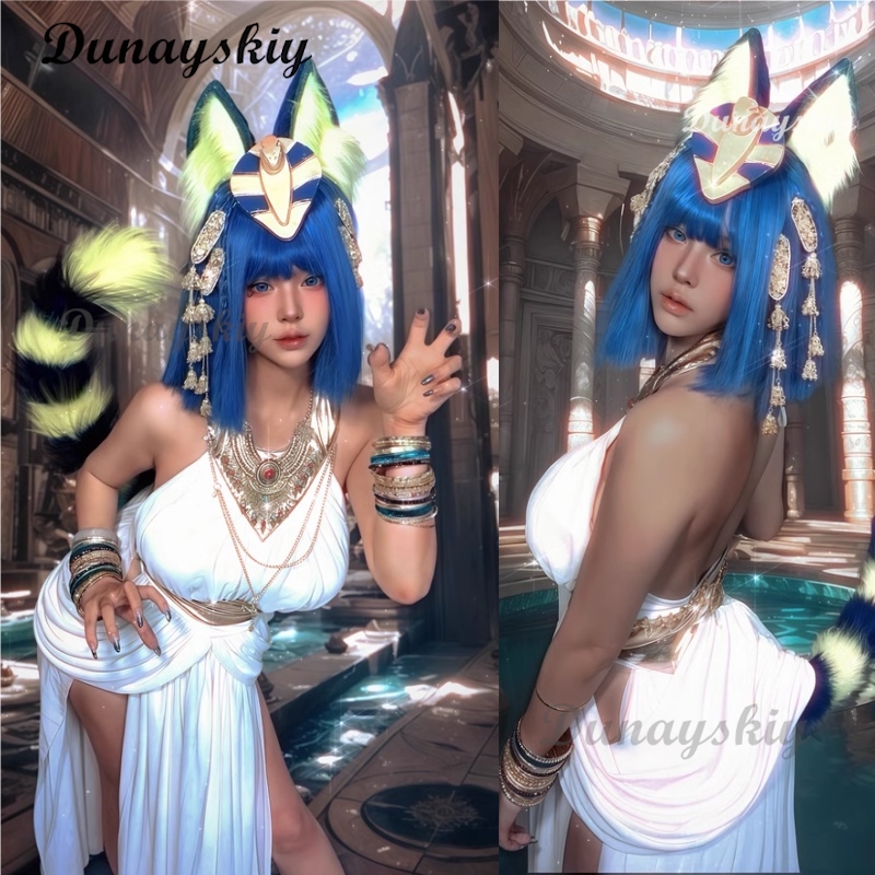 Egypt Cosplay Anime - الملكة المصرية أنخا تأثيري ازياء فساتين