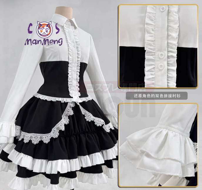 زي تنكري جديد على الطراز القوط - مراجعة Anime Cosplay Girl وسعره