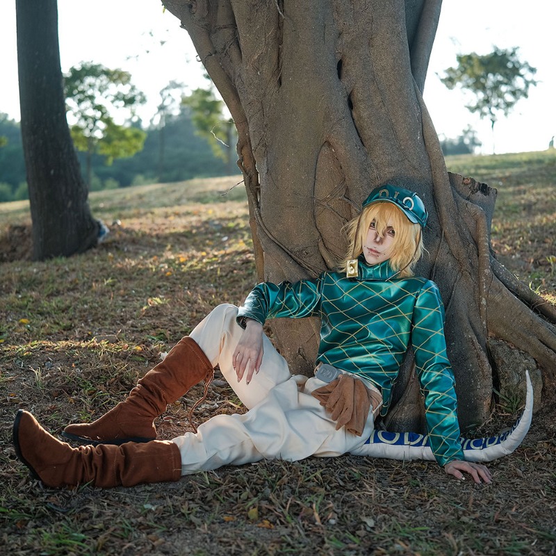 زي تنكري دييغو براندو من جوجو  - مراجعة Cosplay Anime Jojo وسعره
