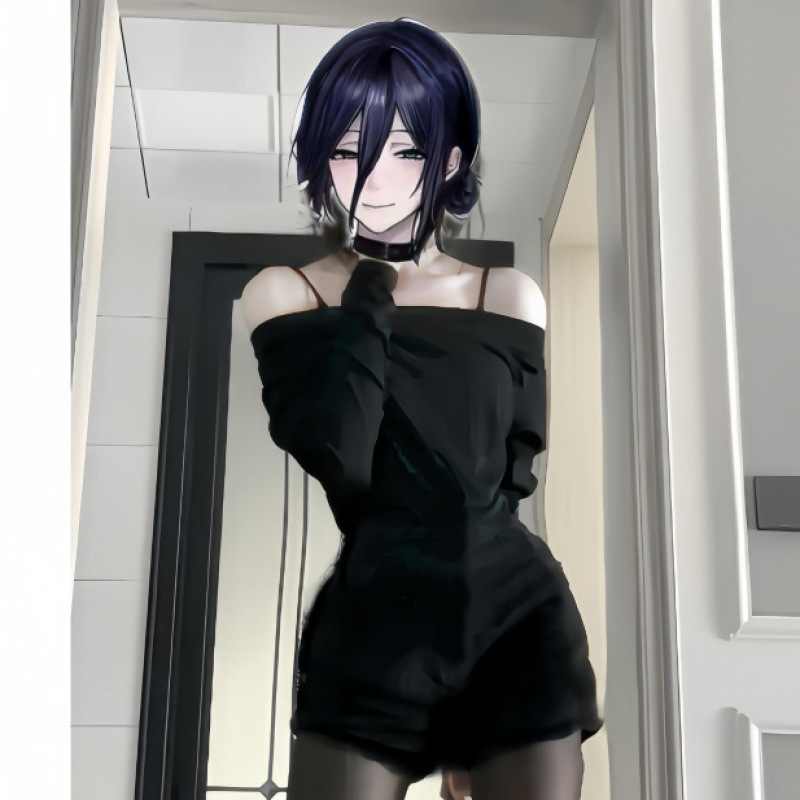 أنيمي بالمنشار رجل Reze تأثيري - مراجعة Anime Cosplay Black Girl وسعره