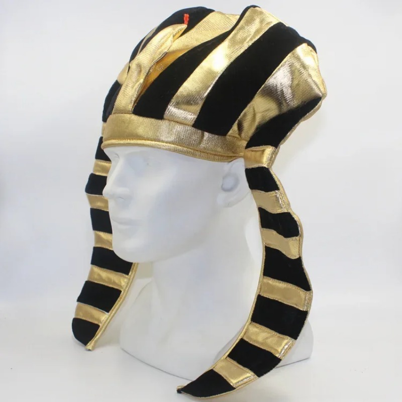 قبعة فرعونية مصرية من القماش م - مراجعة Egypt Cosplay Anime وسعره