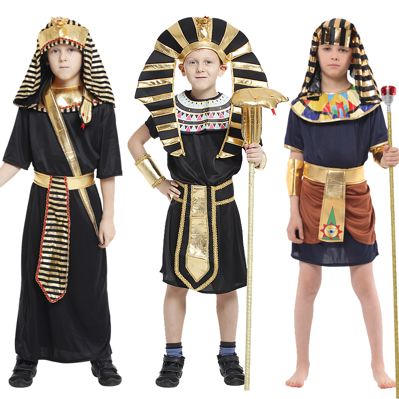 زي الفرعون المصري للأطفال، زي  - مراجعة Egypt Cosplay Anime وسعره