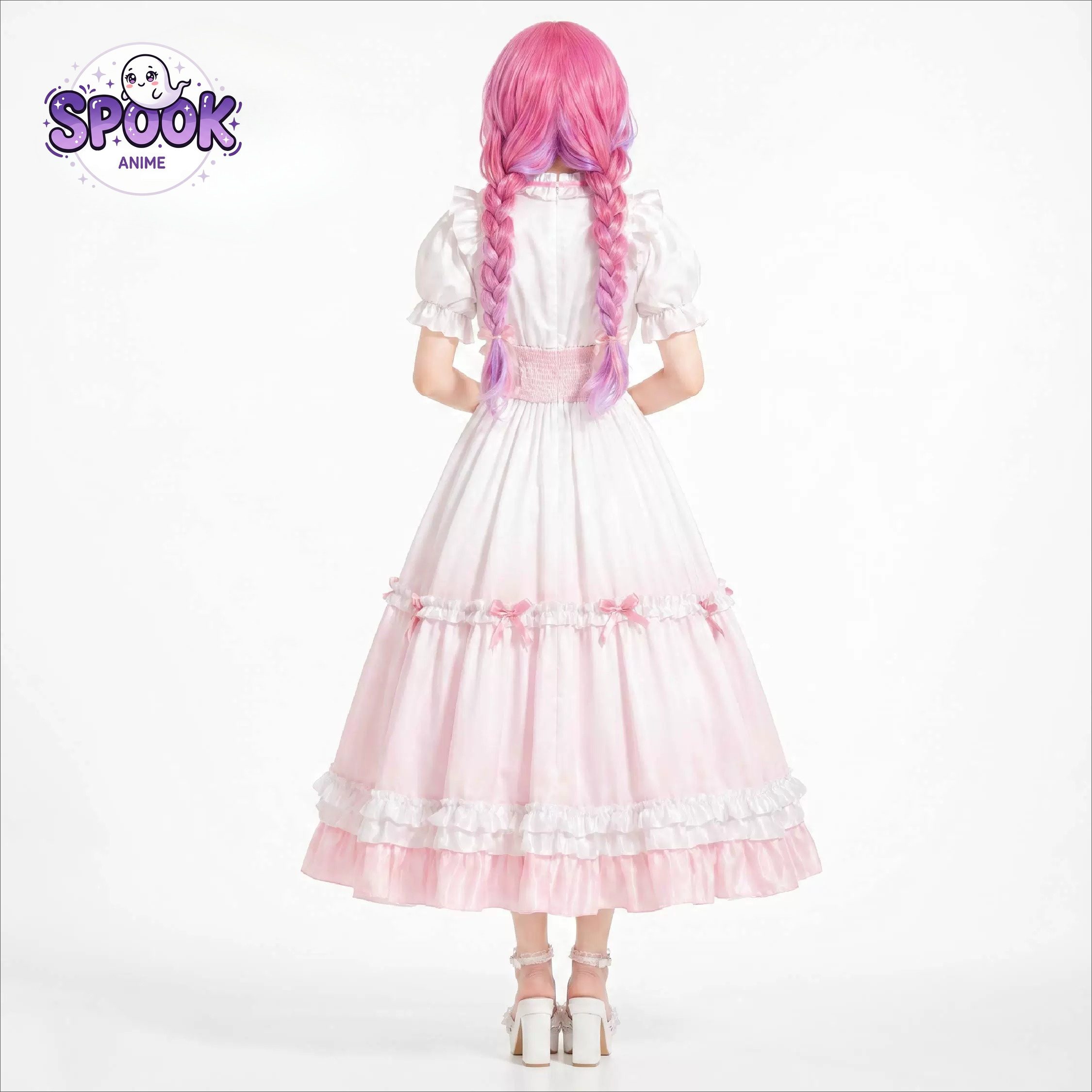 فستان أبيض سوكويا كانا كوسبلاي - مراجعة Anime Cosplay Cafe وسعره