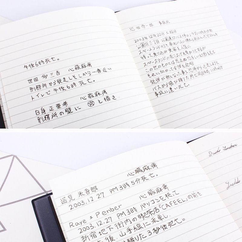 دفتر ملاحظات كوسبلاي ديث نوت،  - مراجعة Death Note Replica وسعره