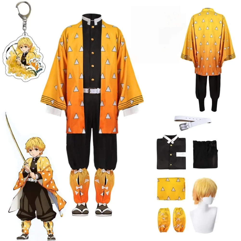 شعر مستعار لشخصية أنمي أغاتسوم - مراجعة Cosplay Anime Zenitsu وسعره