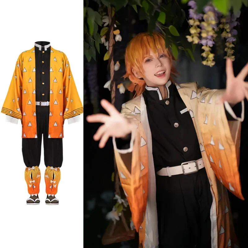 شعر مستعار لشخصية أنمي أغاتسوم - مراجعة Cosplay Anime Zenitsu وسعره