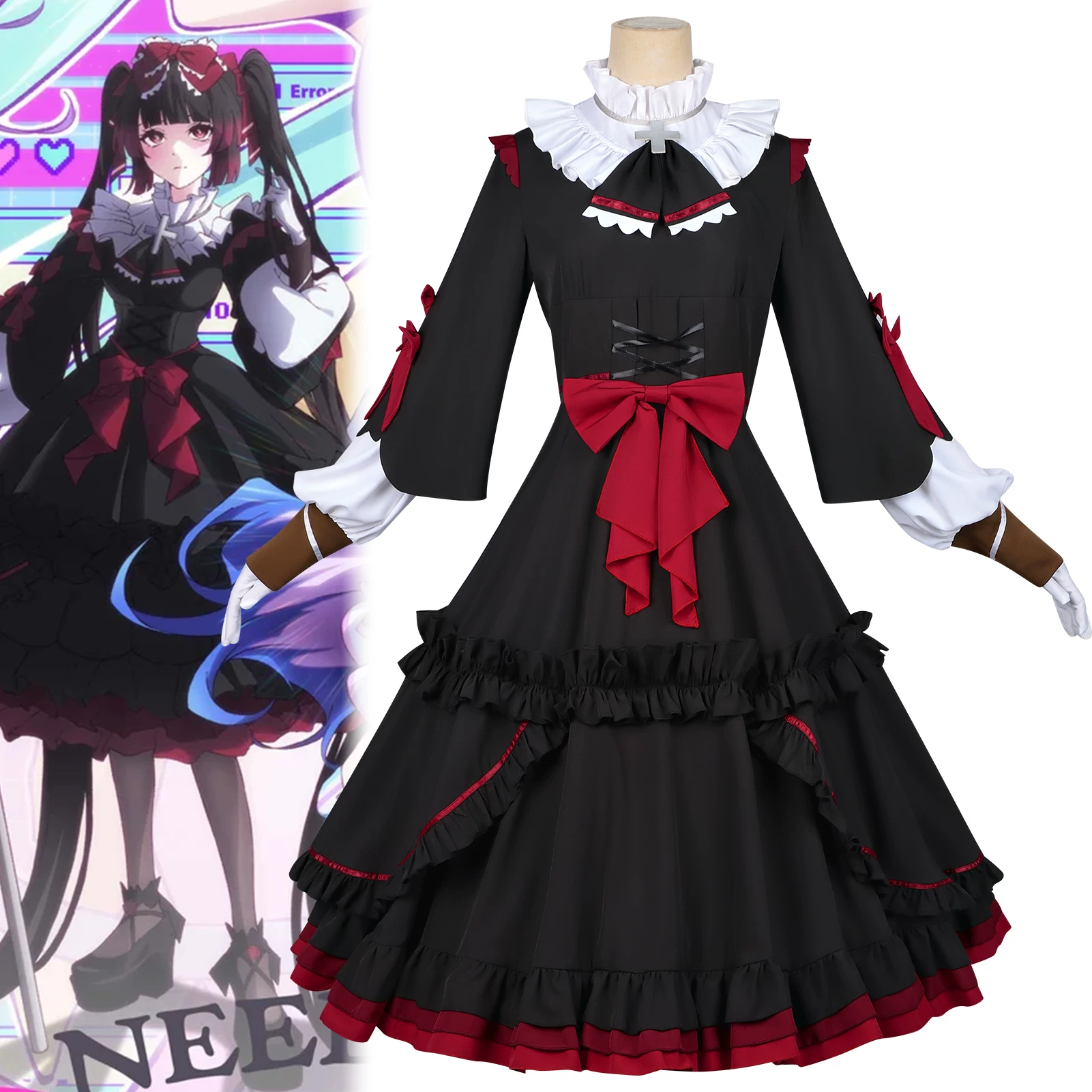 زي تنكري أنمي لشخصية غوكو بارا - مراجعة Anime Cosplay Black Girl وسعره