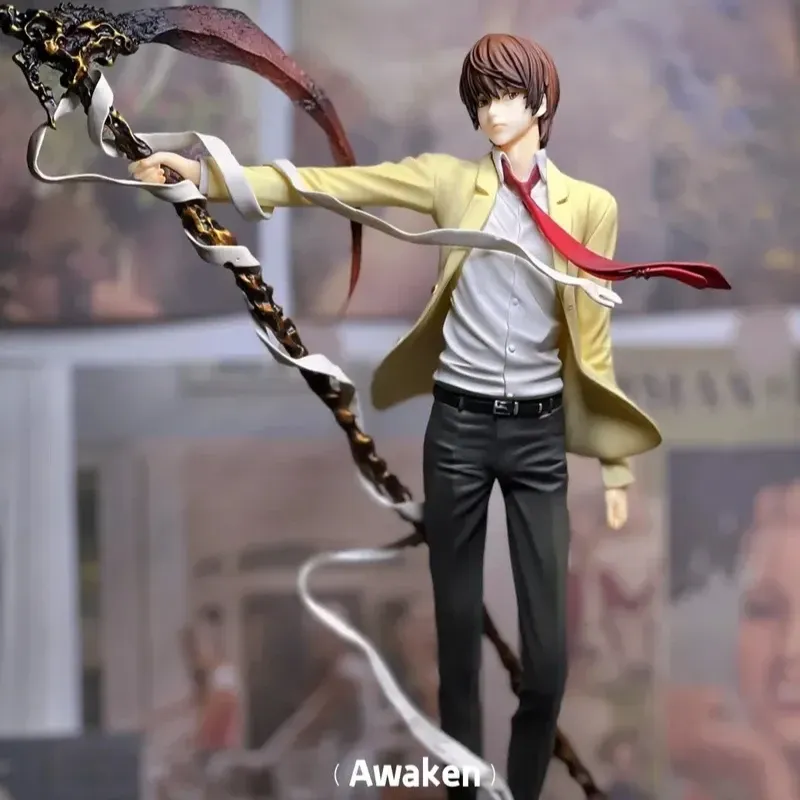 تمثال ياغامي لايت من أنمي ديث  - مراجعة Death Note Replica وسعره