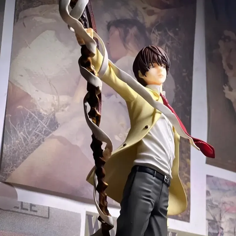 تمثال ياغامي لايت من أنمي ديث  - مراجعة Death Note Replica وسعره