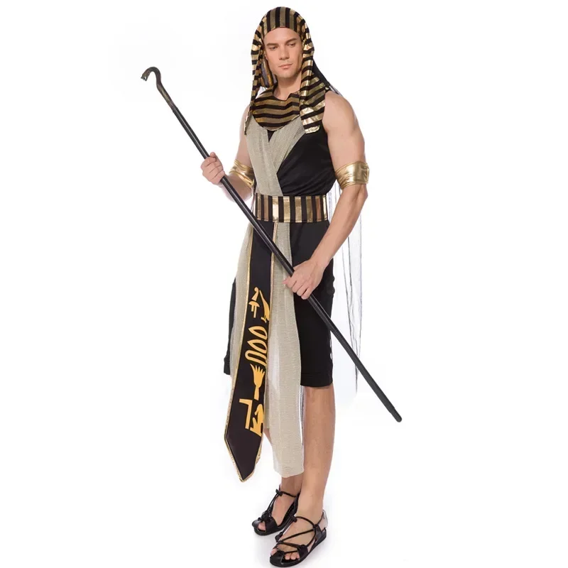 زي فرعون للبالغين، بدلة ملك مص - مراجعة Egypt Cosplay Anime وسعره