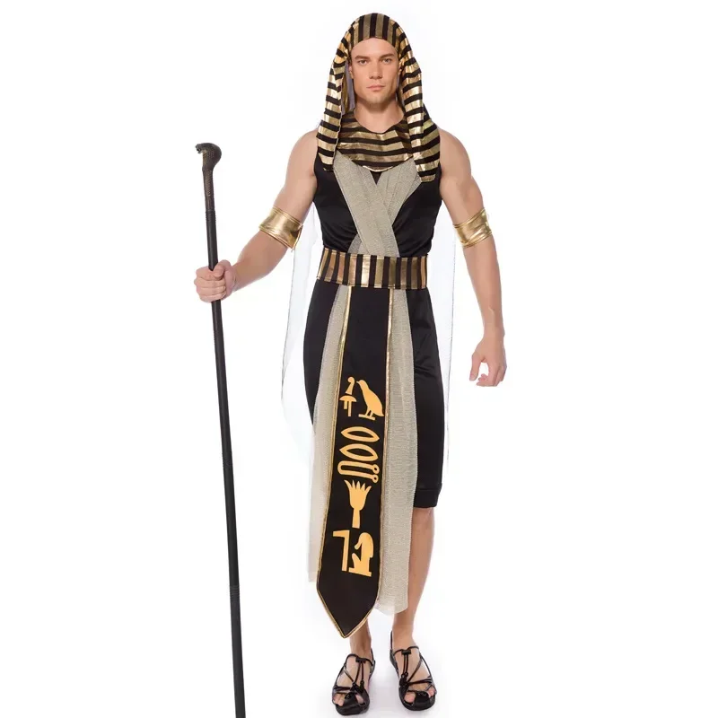 زي فرعون للبالغين، بدلة ملك مص - مراجعة Egypt Cosplay Anime وسعره
