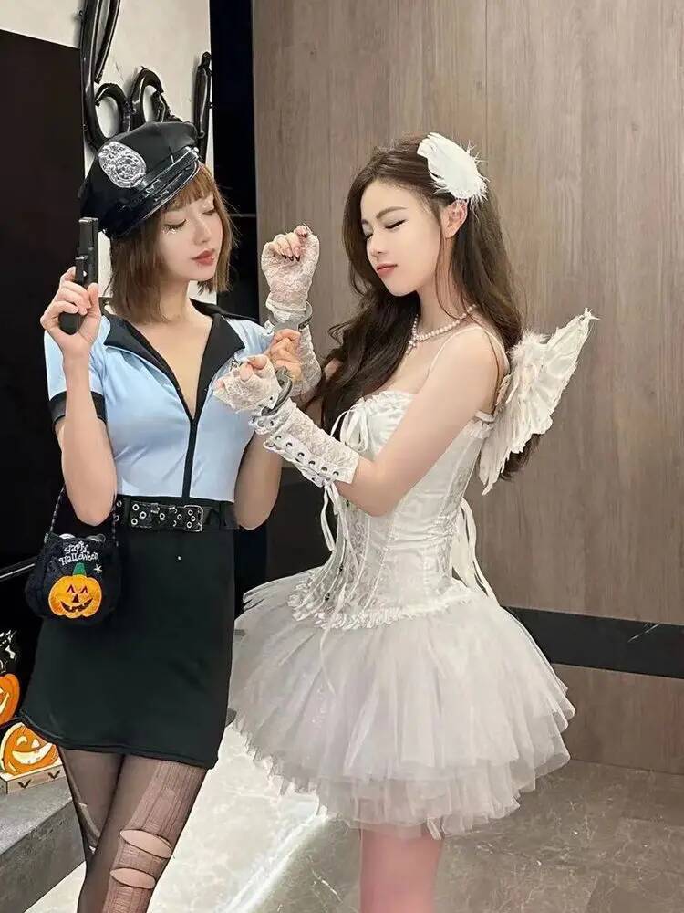مجموعة Little Devil Angel Best - مراجعة Anime Cosplay Little Girl وسعره
